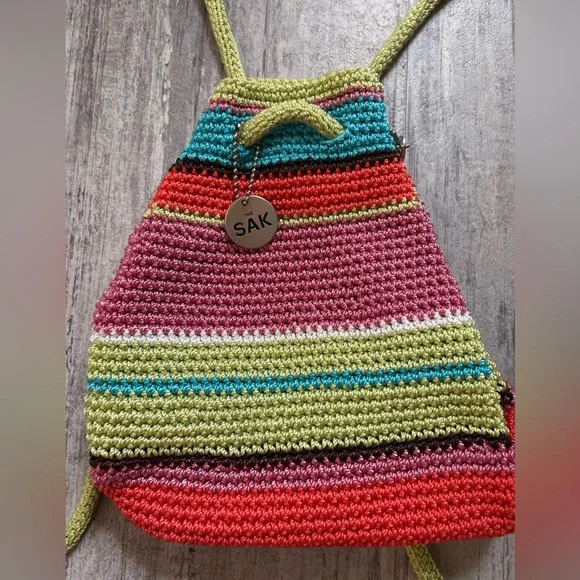 The Sak Multicolor Knit Small Backpack - Picture 3 of 7